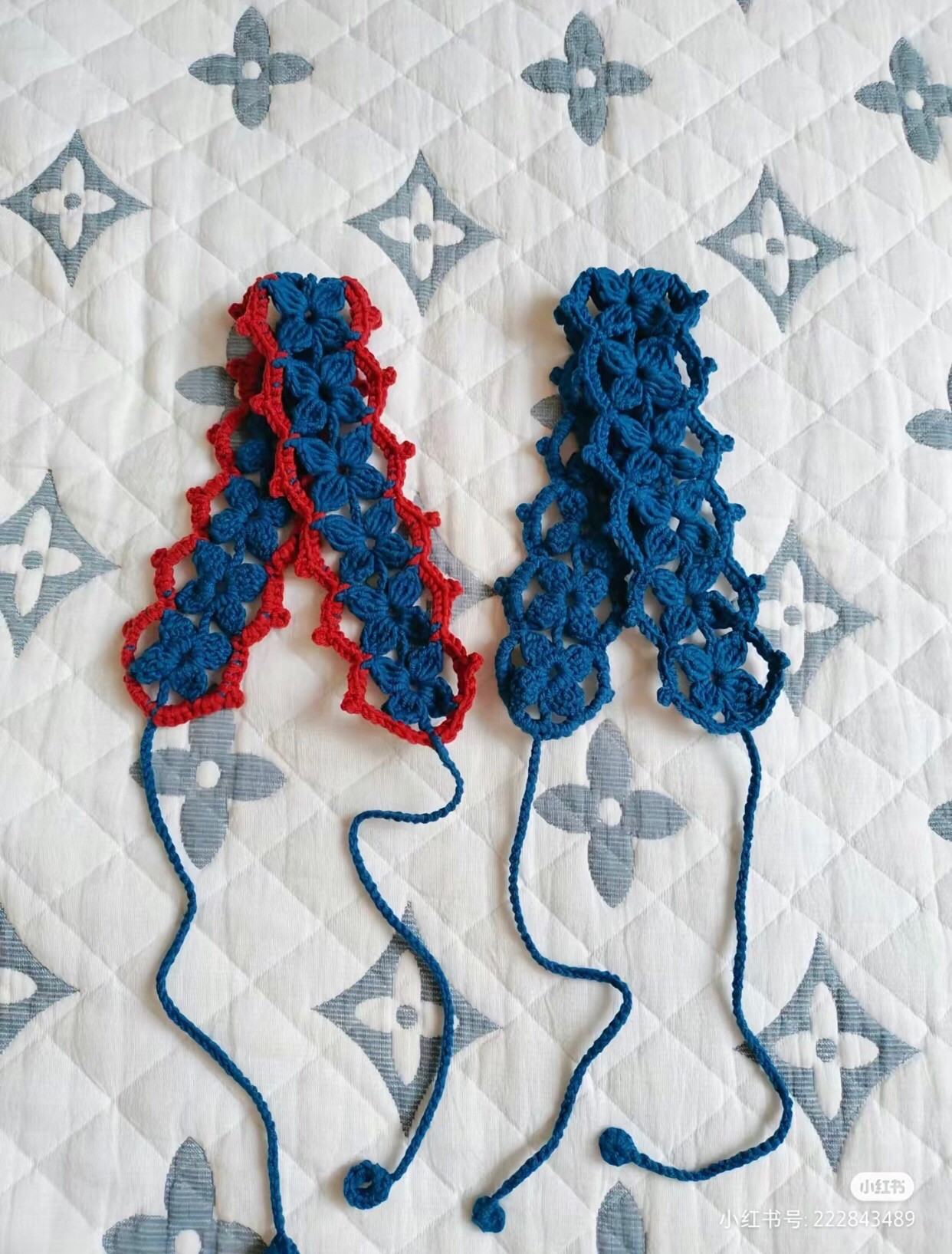 Crochet Flower Headband Tutorial: Chart, Yarn Colors & Instructions