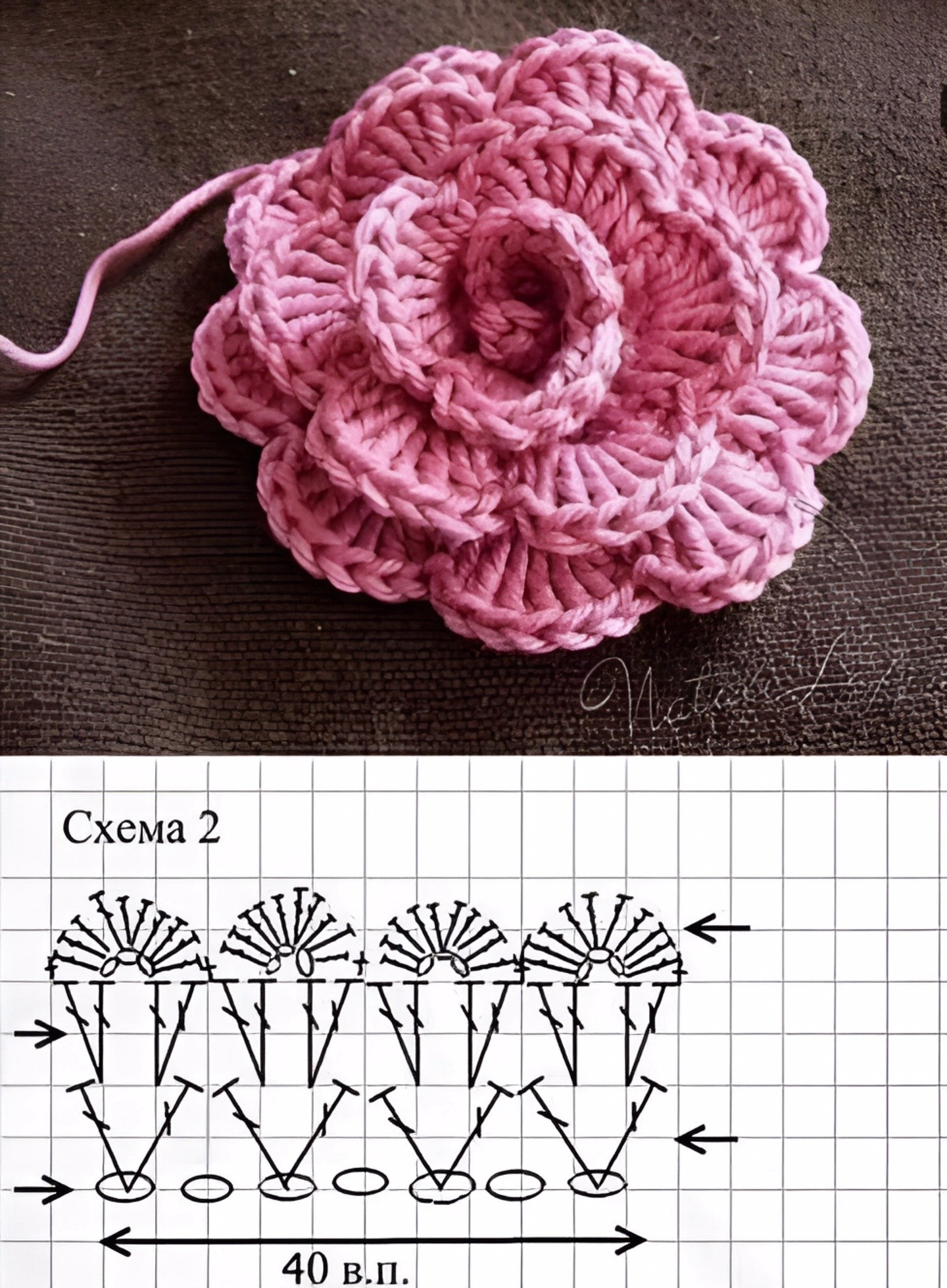 Crochet Flower Patterns and Charts with Free Tutorial