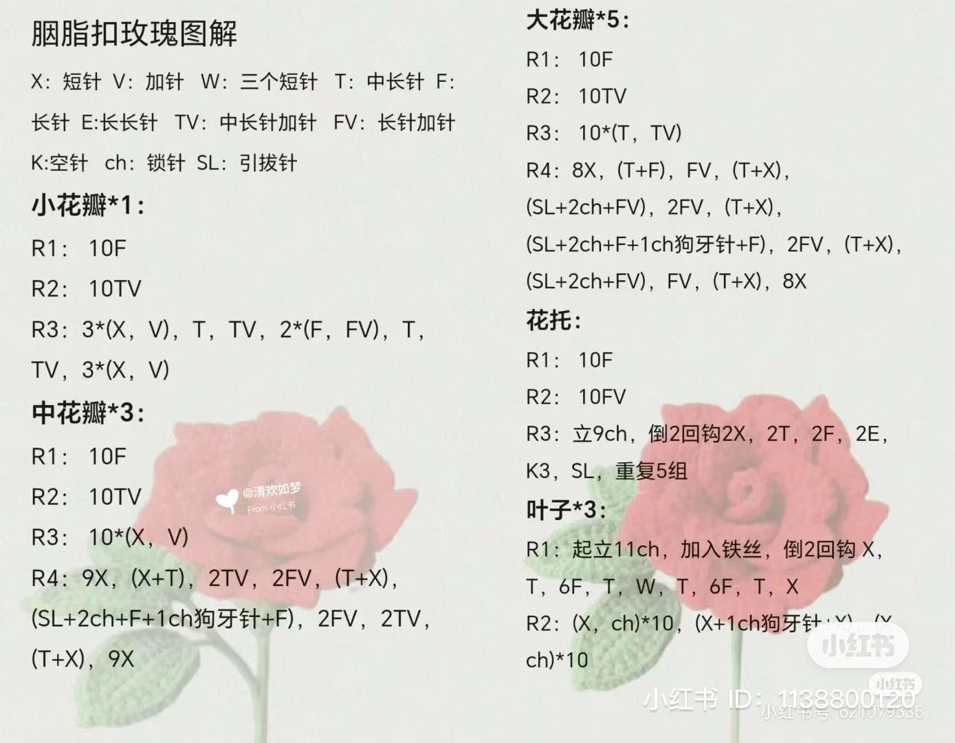 Crochet Flower Patterns Collection: Magnolia, Lily, Rose