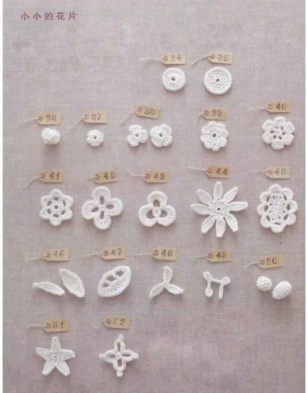 Crochet Flower Patterns: Hydrangea, Lilac, Crocus and Forget-me-not Charts