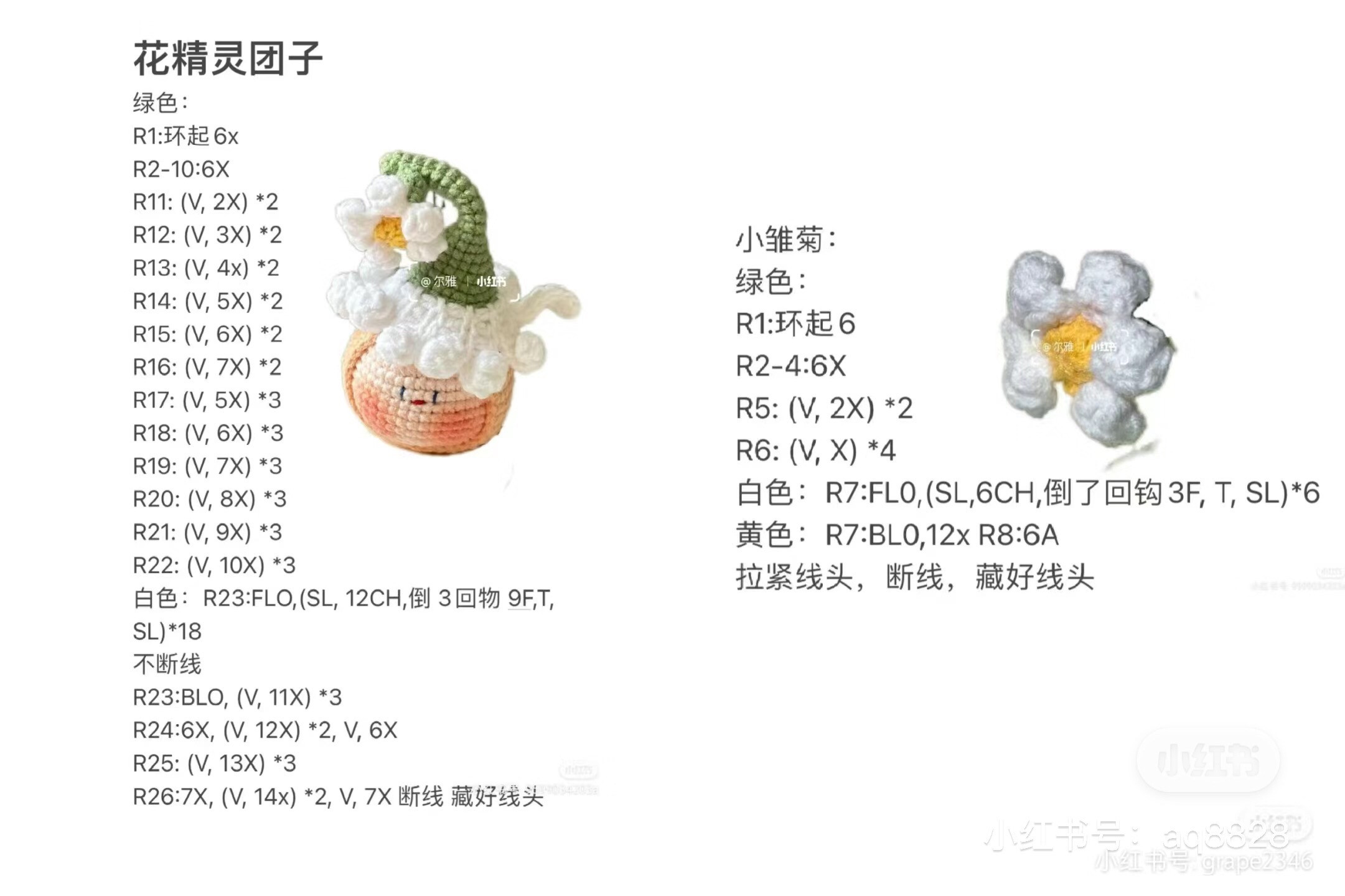 Crochet Flower Pot Dolly Amigurumi Pattern Tutorial