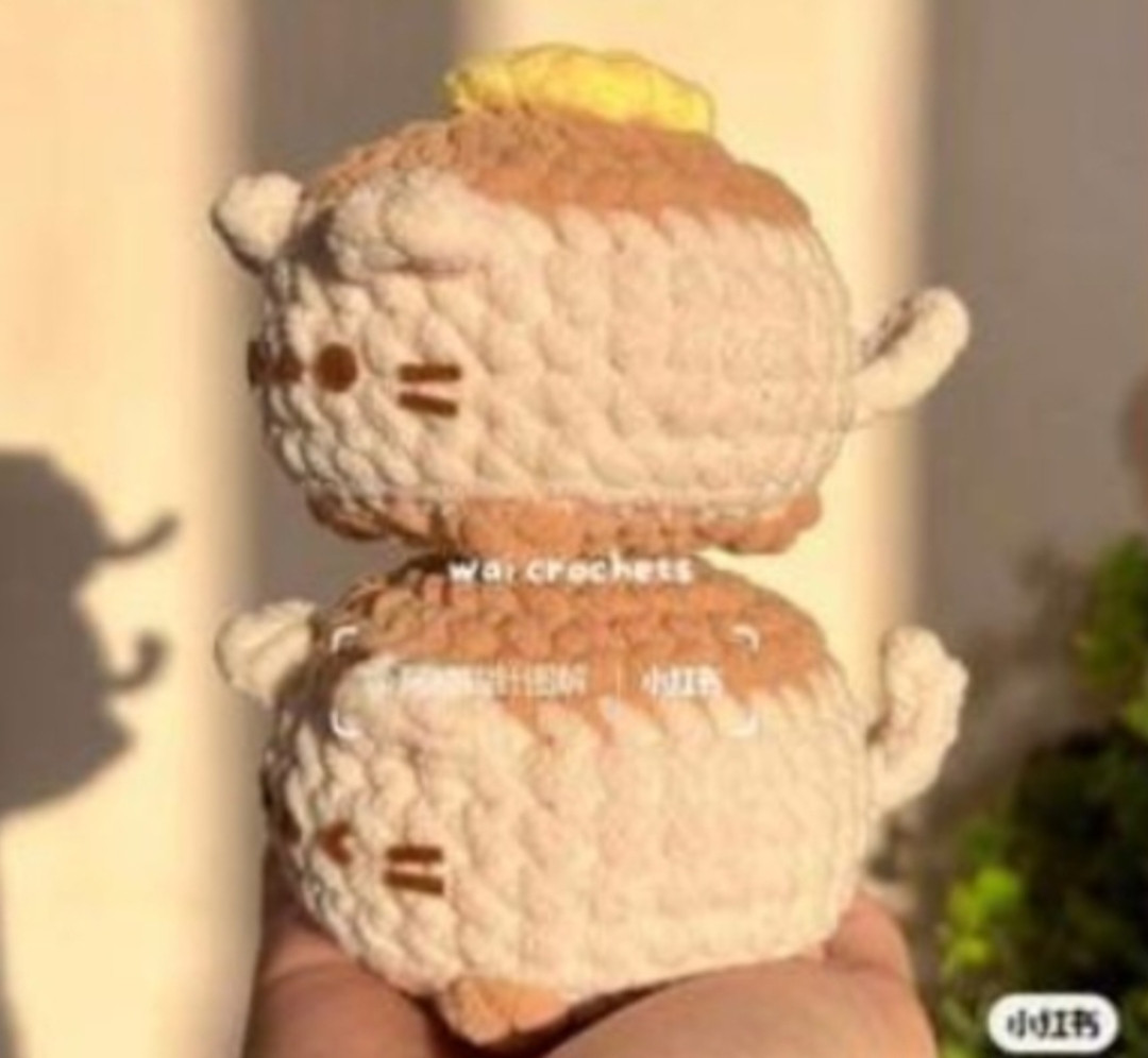 Crochet Food Patterns: Egg Toast, Donut with Dango, and Strawberry Cookies Charts