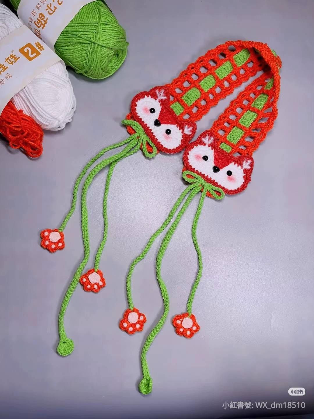 Crochet Fox Headband Pattern Tutorial