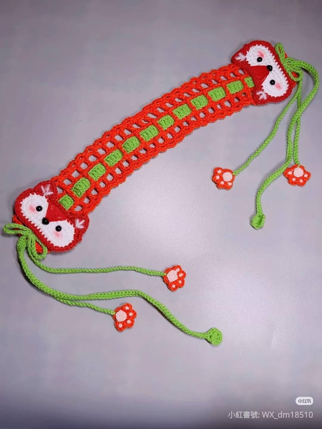 Crochet Fox Headband Pattern Tutorial