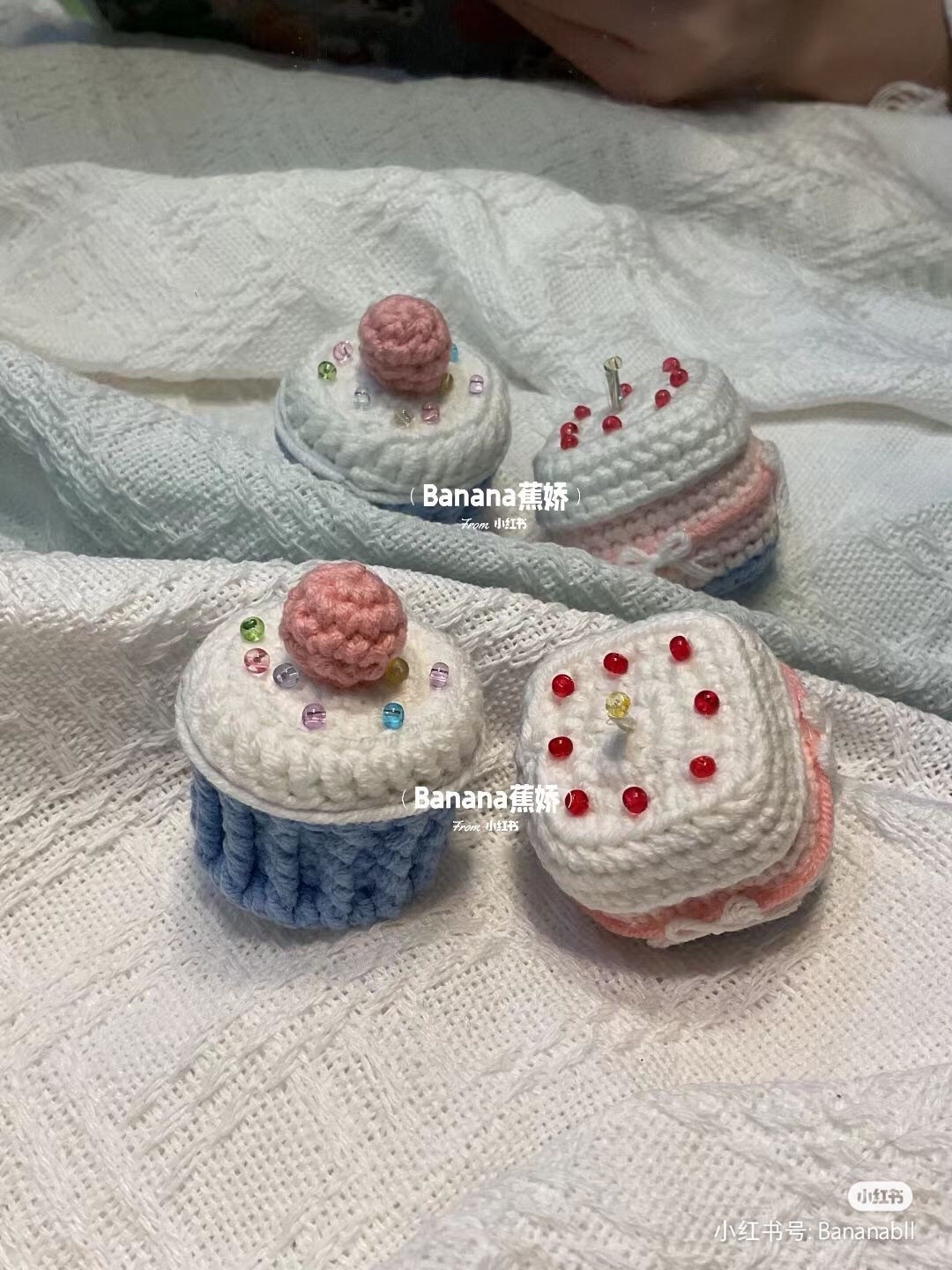 Crochet Frog Prince and Mini Cupcake Amigurumi Patterns with Handwritten Charts