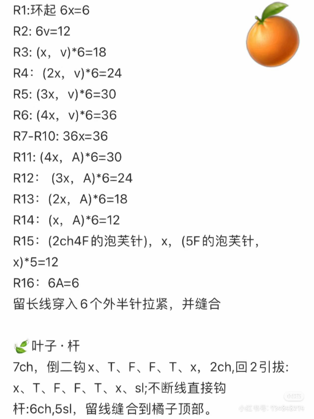 Crochet Fruit Pattern Chart: Pear, Peach, and Mango Amigurumi Tutorials