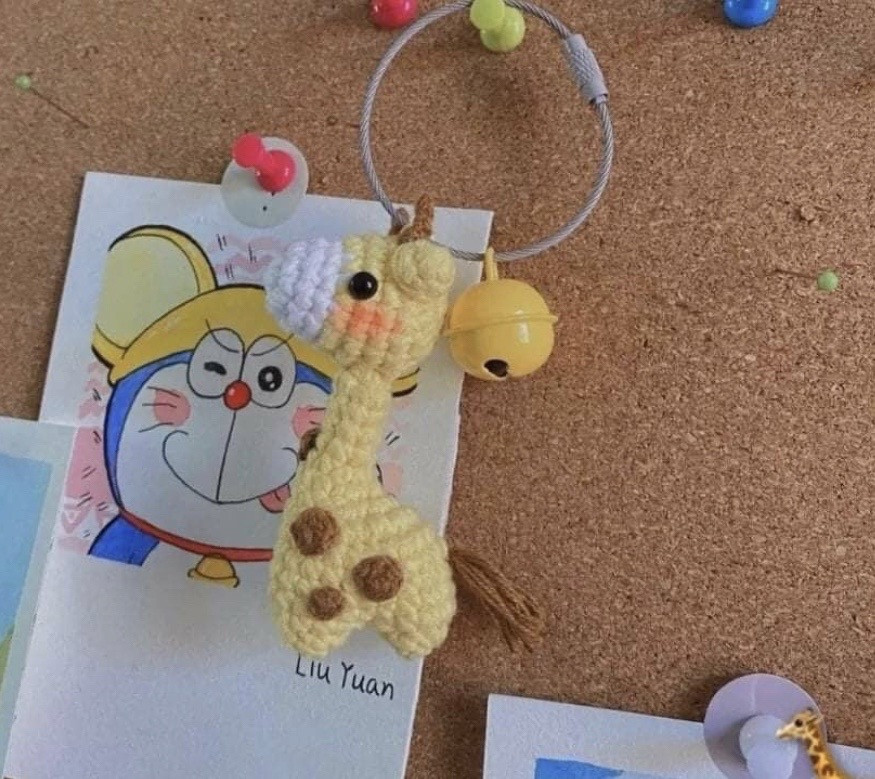 Crochet Giraffe Amigurumi Pattern Chart