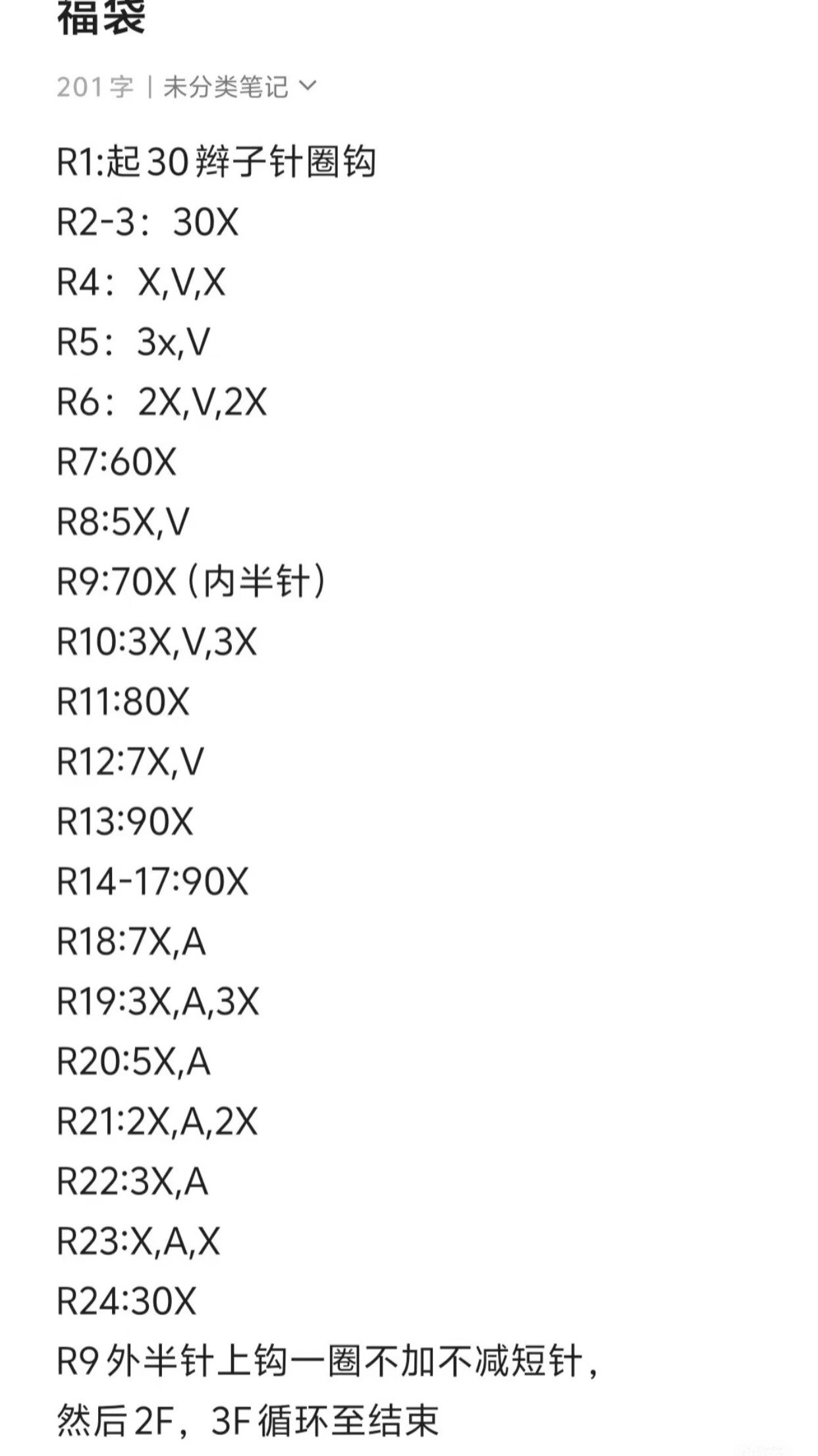 Crochet God of Wealth Amigurumi Pattern Chart