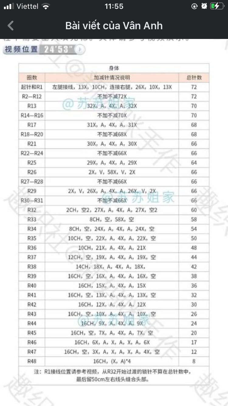 Crochet Goose Doll Pattern Tutorial