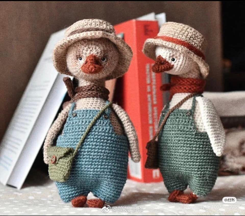 Crochet Goose Doll Pattern Tutorial