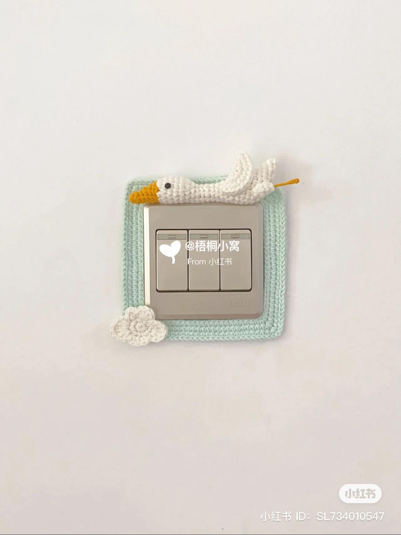Crochet Goose Switch Cover Pattern Tutorial