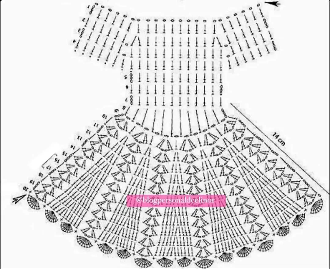 Crochet Granny Square and Dress Patterns with Detailed Charts