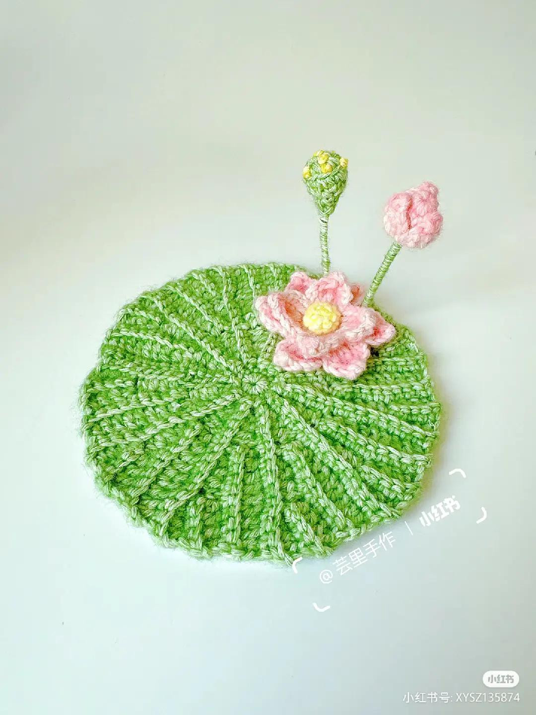 Crochet Granny Square Chart with Japanese Instructions and Colorful Finished Examples