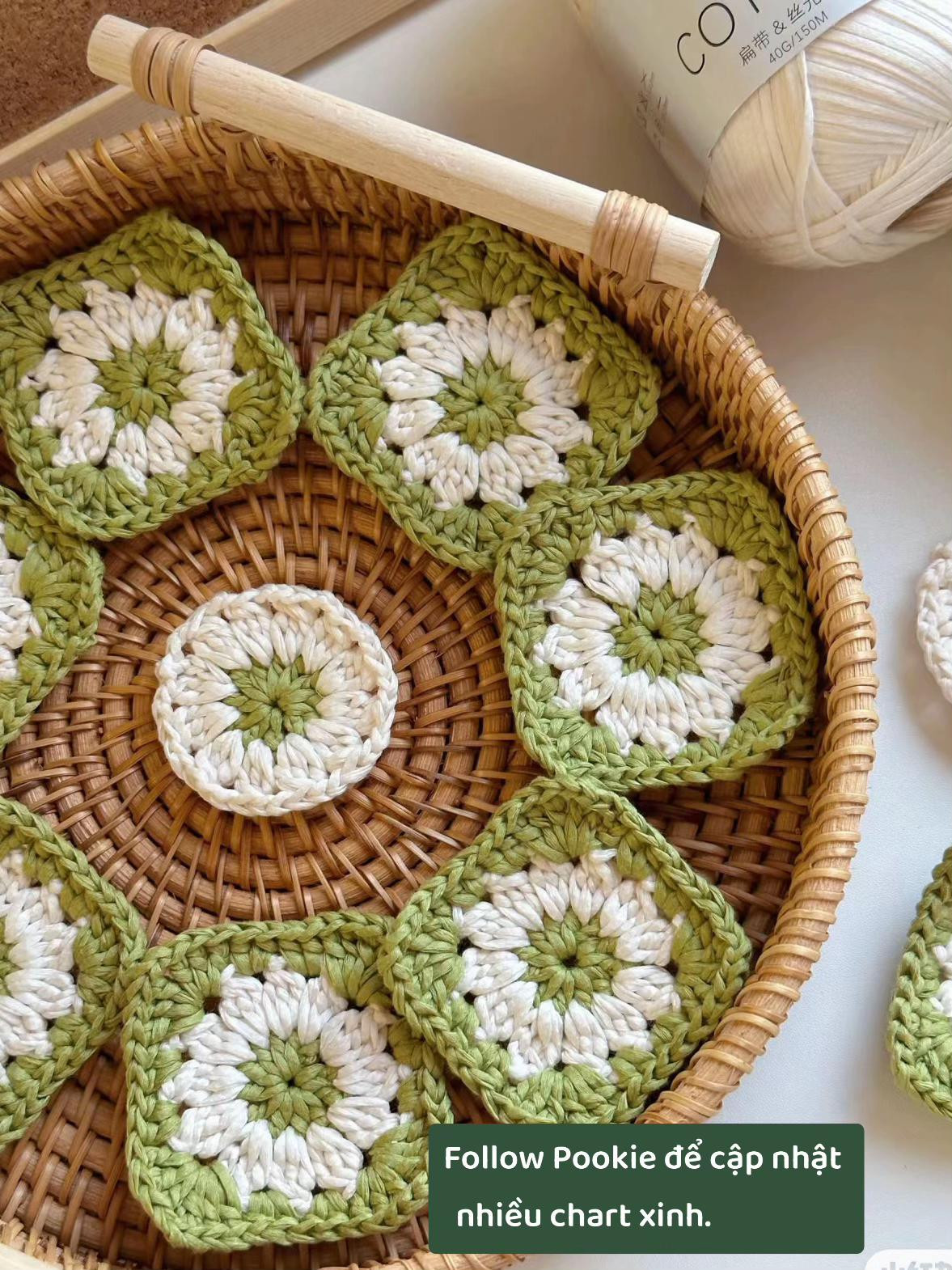 Crochet Granny Square Charts: Heart and Flower Patterns