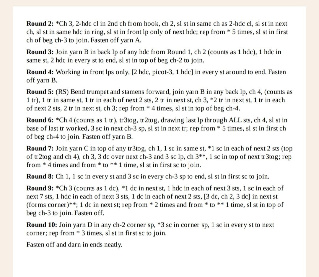 Crochet Granny Square Patterns: Daffodil, Off-Center & Candy Cube