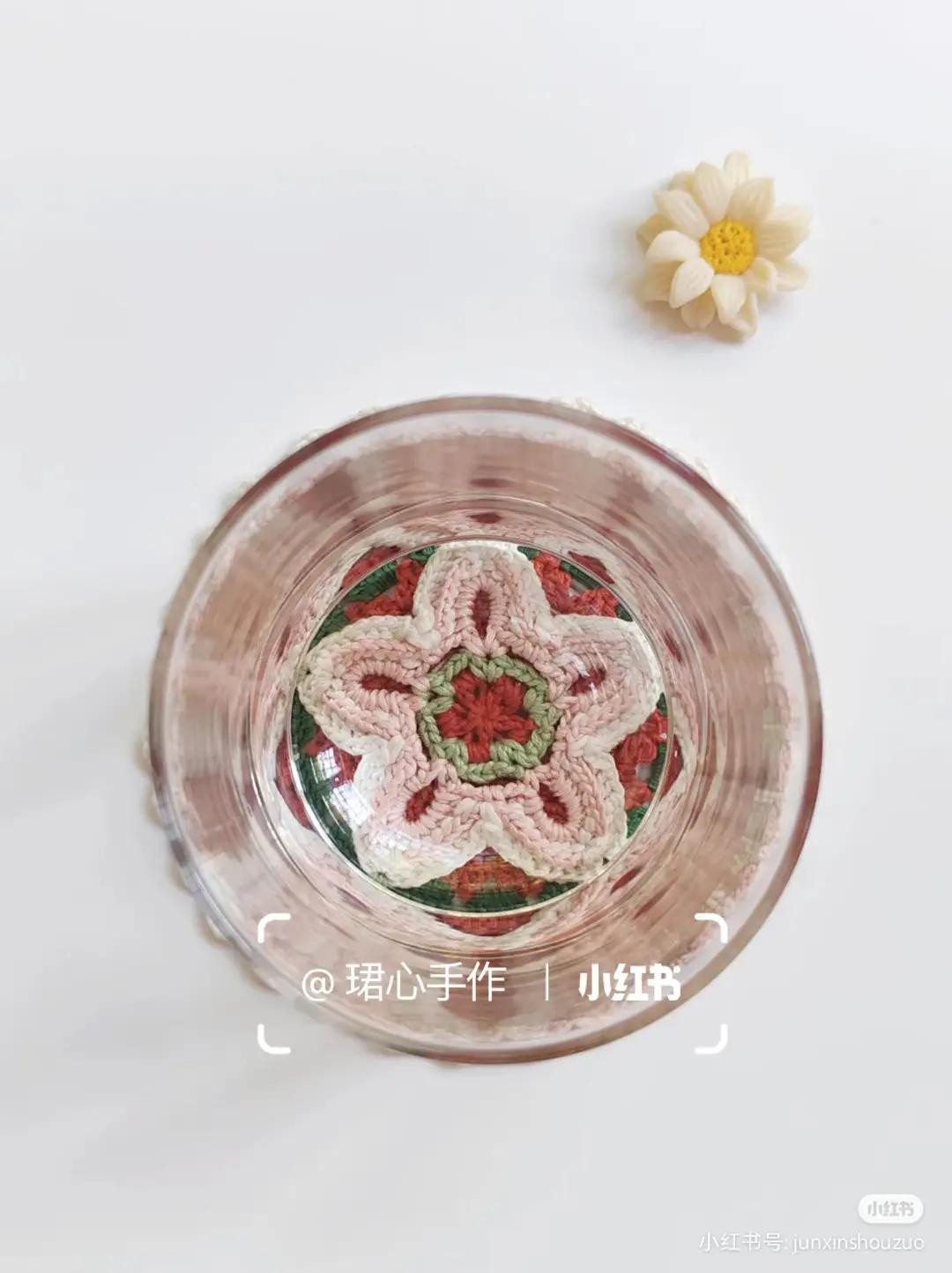 Crochet Granny Square Patterns: Lotus Flower and Red Flower Charts with Instructions