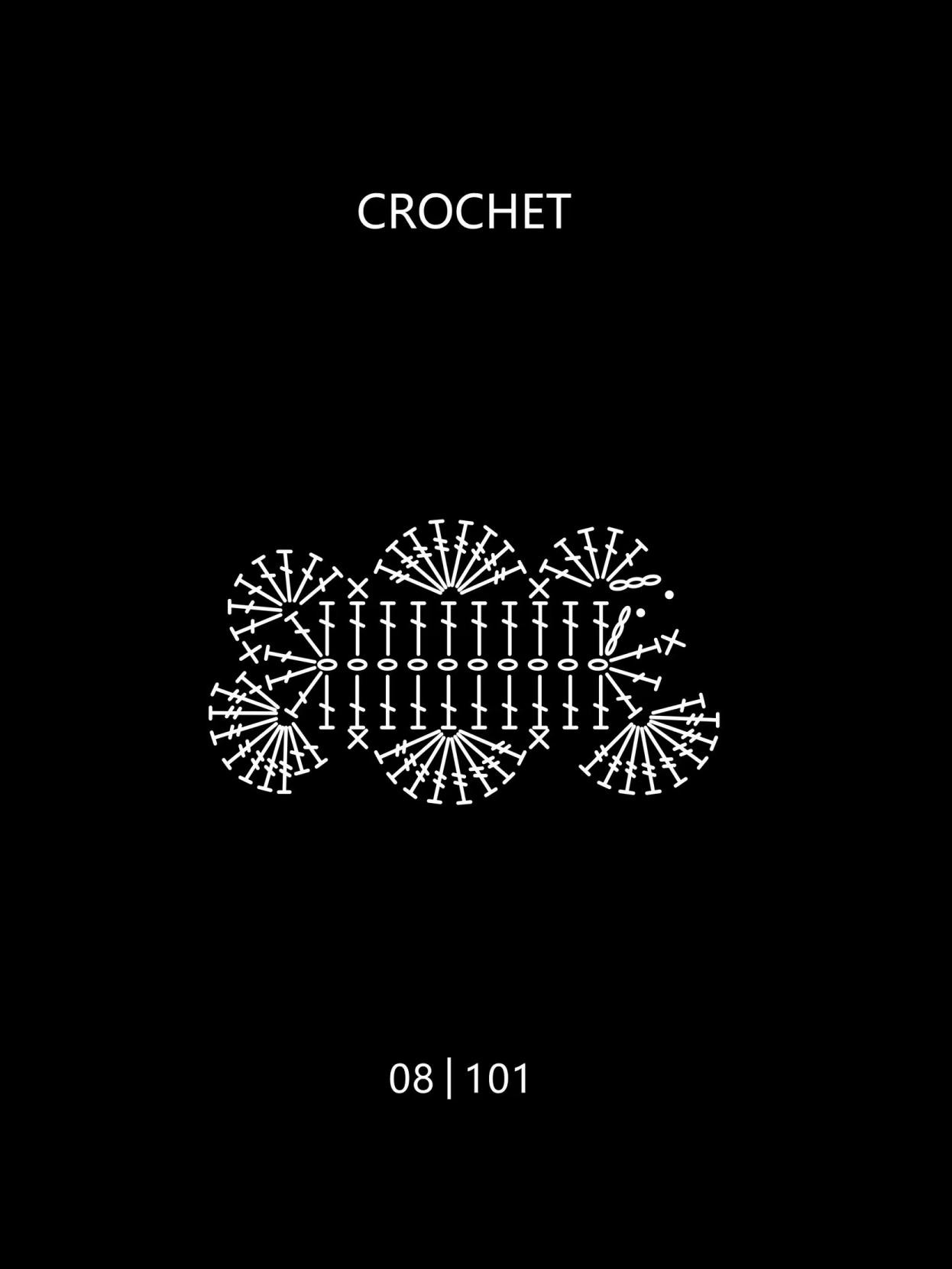 Crochet Granny Square Patterns: Rainbow, Flower, and Cloud Motifs with Flat Charts