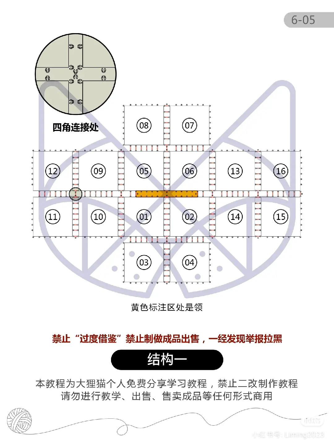 Crochet Granny Square Sweater Tutorial with Bobble Stitch Pattern