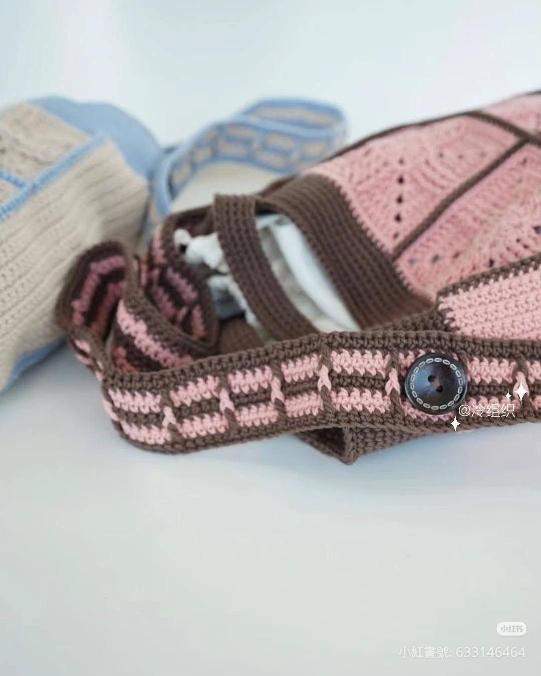 Crochet Granny Square Tote Bag Pattern