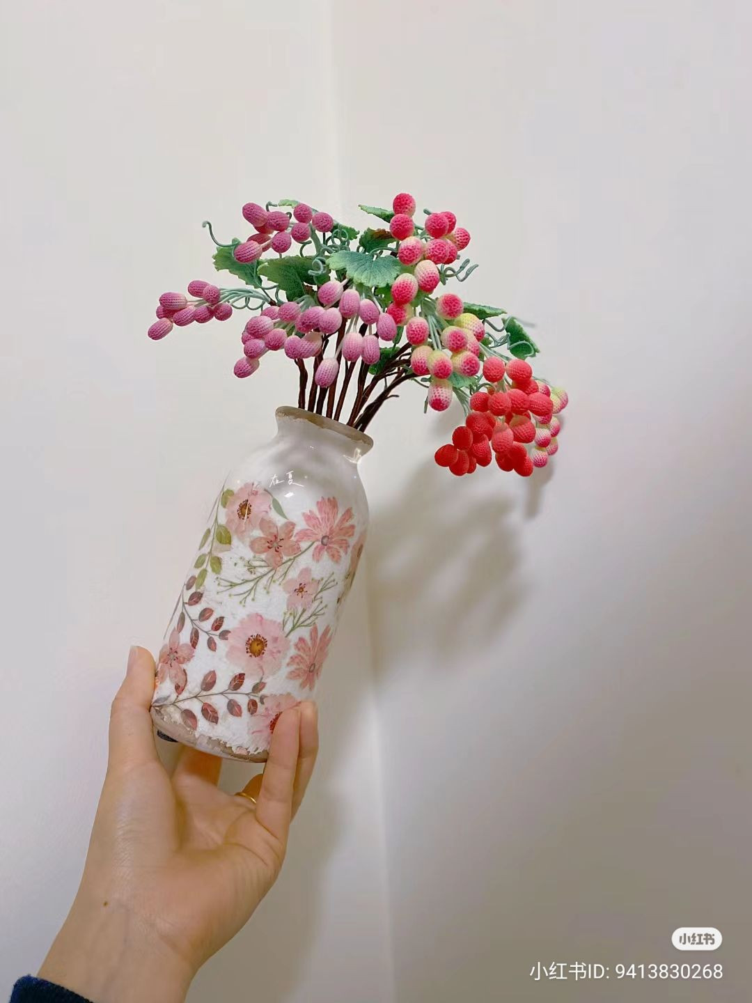 Crochet Grape Vine Tutorial: Leaves, Berries and Assembly Chart