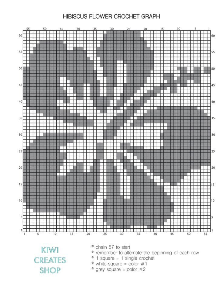 Crochet Graphgan Tote Bags: Heart, Hibiscus Flower, and Bear Patterns with Charts