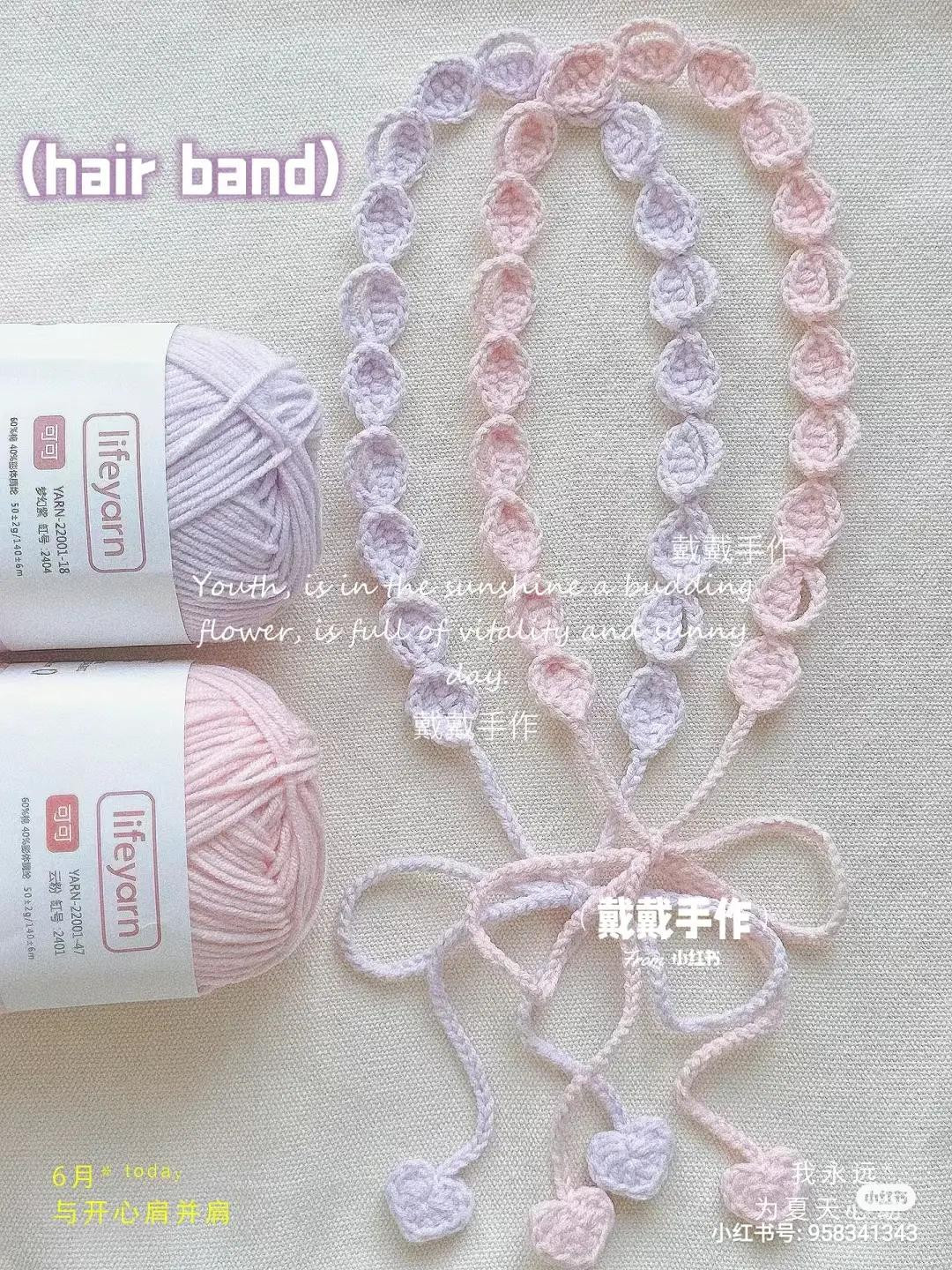 Crochet Hair Band Patterns and Tutorials