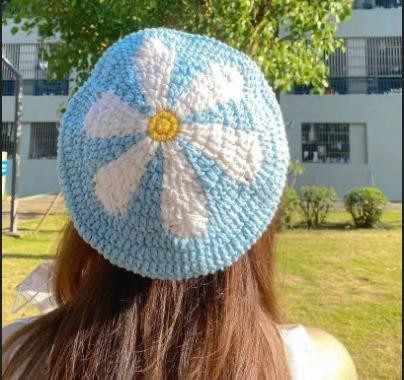 Crochet Hat Charts: Deer, Bunny, Kitty & Flower Bucket Hat Patterns