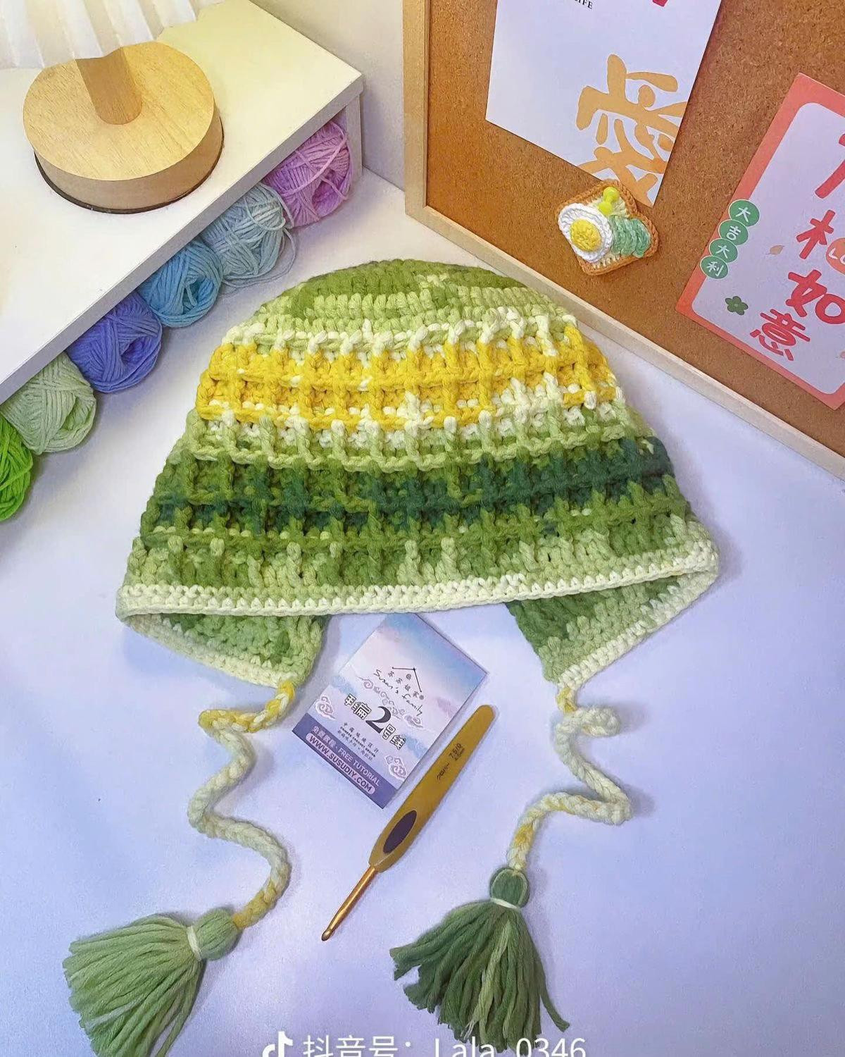 Crochet Hat Charts: Deer, Bunny, Kitty & Flower Bucket Hat Patterns