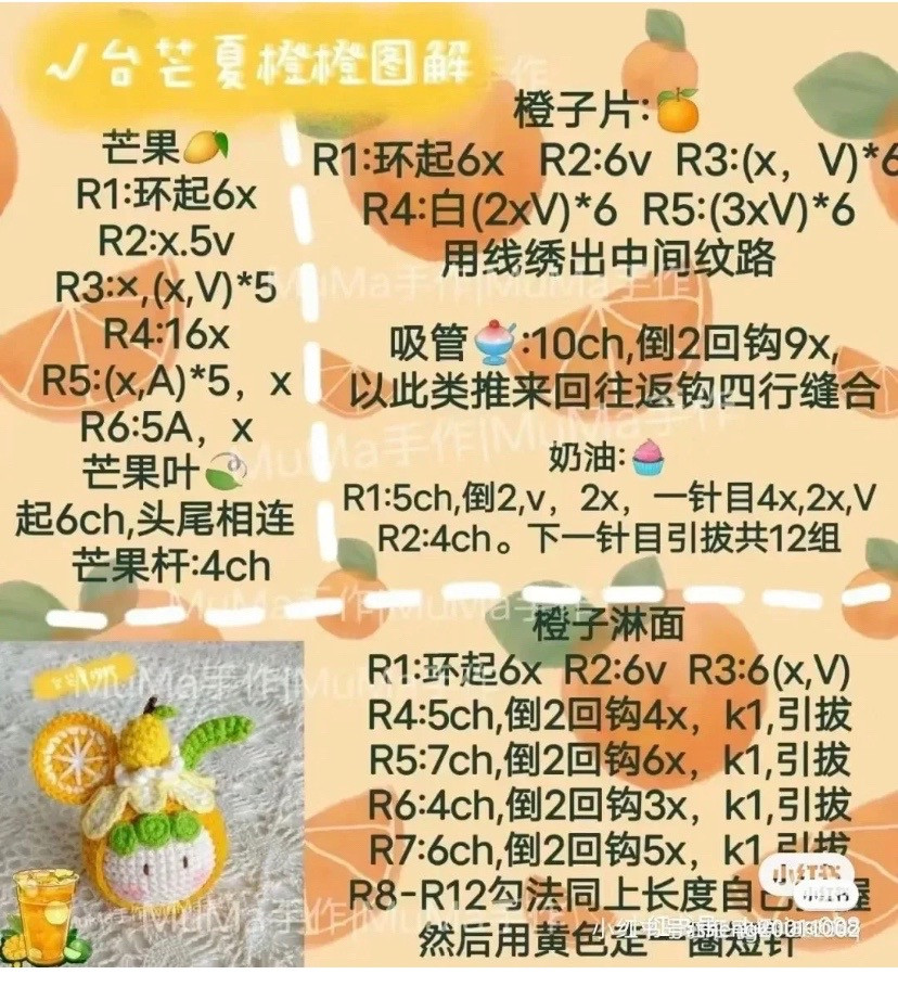 Crochet Ice Cream Cone Series Pattern