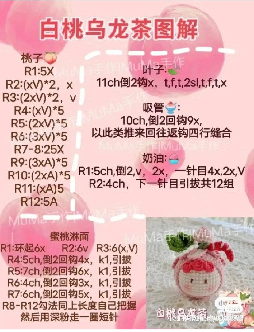 Crochet Ice Cream Cone Series Pattern