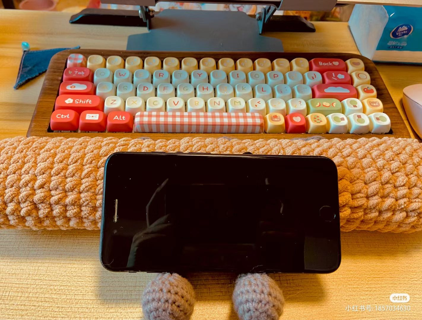 Crochet Jellycat Baguette Wrist Rest Pattern Tutorial