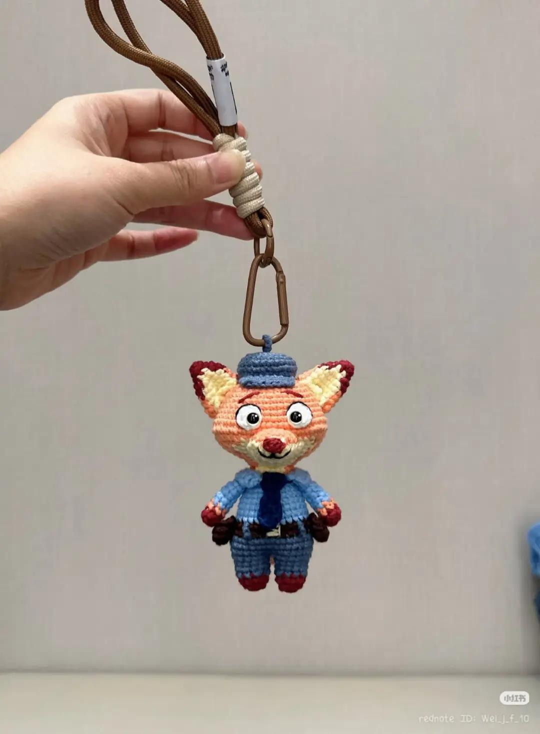 Crochet Judy Hopps Amigurumi Doll Pattern Chart