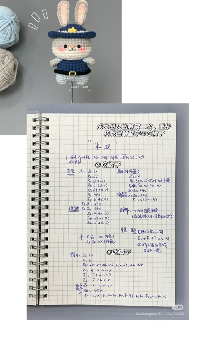 Crochet Judy Hopps & Nick Wilde Amigurumi Pattern