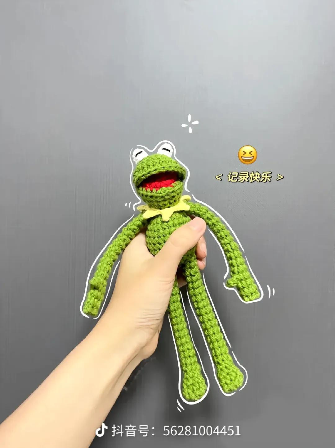 Crochet Kermit the Frog Amigurumi Pattern Tutorial