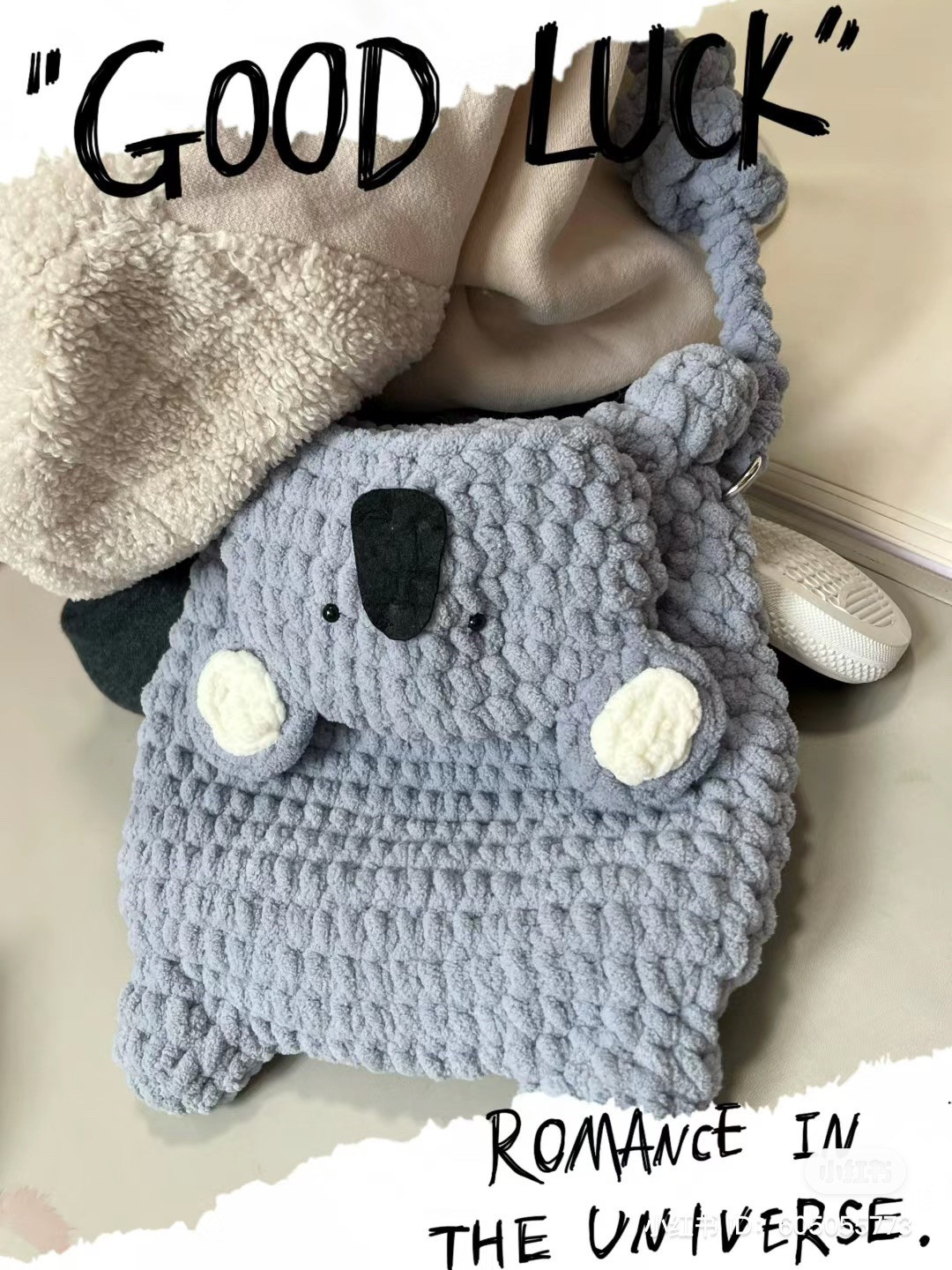 Crochet Koala Bag Pattern Chart Tutorial