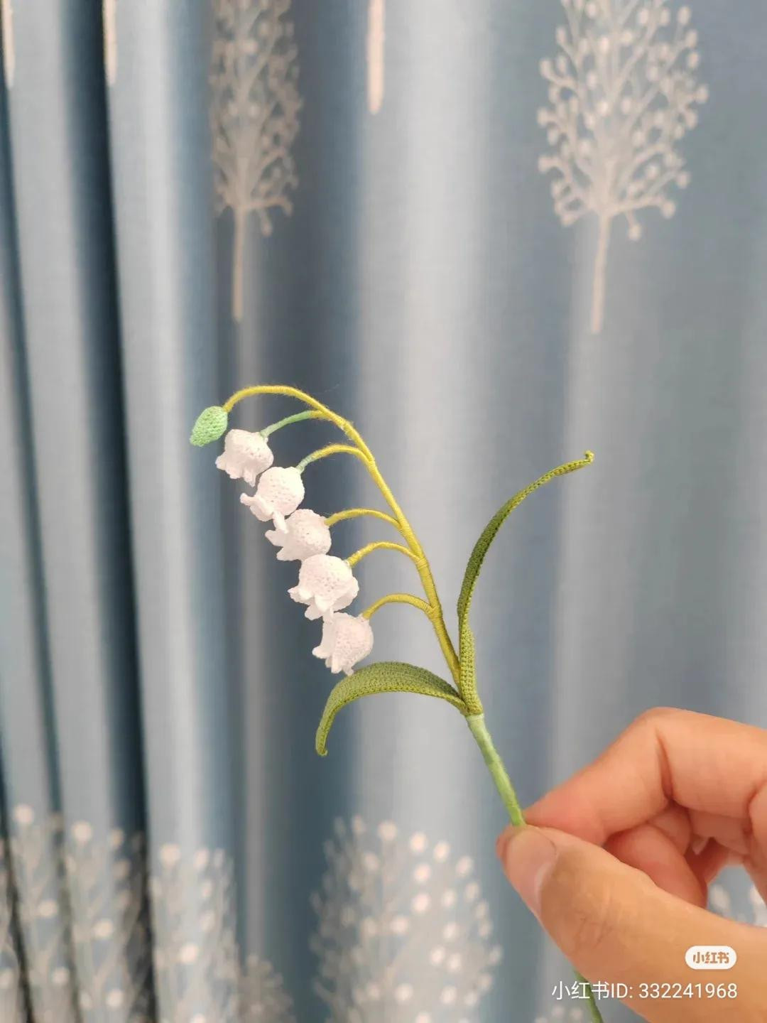 Crochet Lily of the Valley - Tiny Flower Tutorial Chart