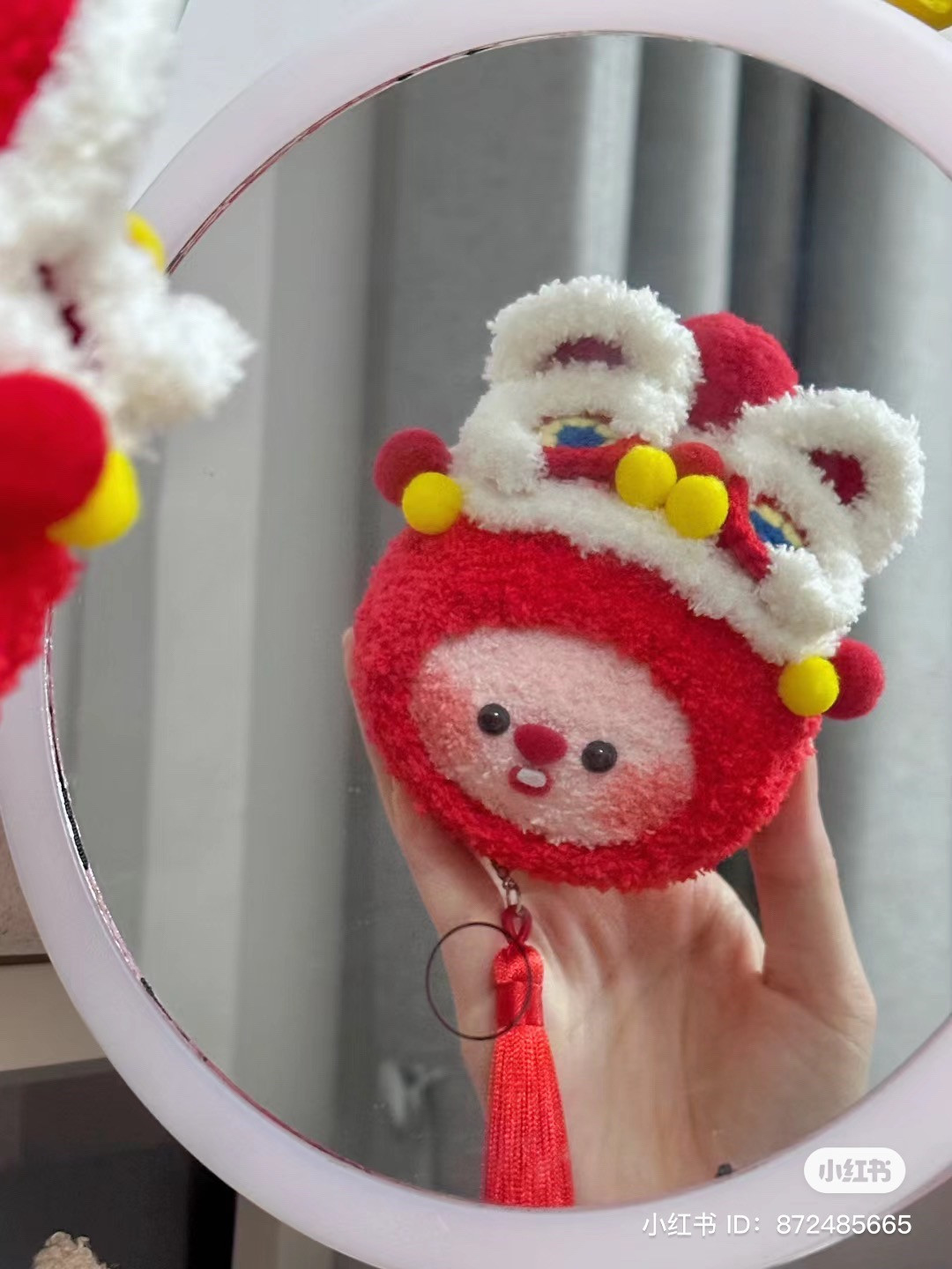 Crochet Lion Dance Ruby Doll Pattern Chart