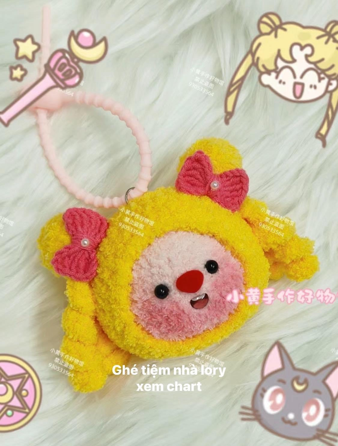 Crochet Loopy Amigurumi Patterns: McDonald's, Bee, Dragon & Mickey Mouse