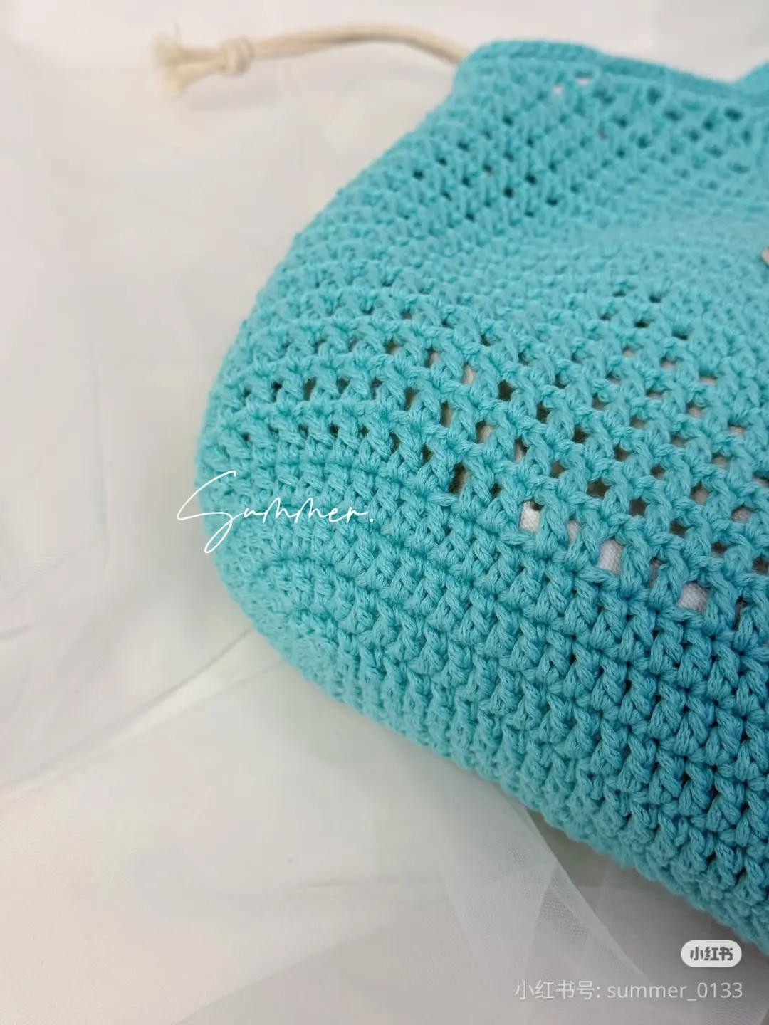 Crochet Market Tote Bag Chart - Large Version Pattern