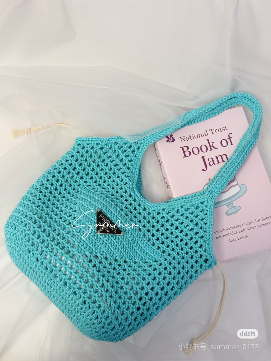 Crochet Market Tote Bag Chart - Large Version Pattern