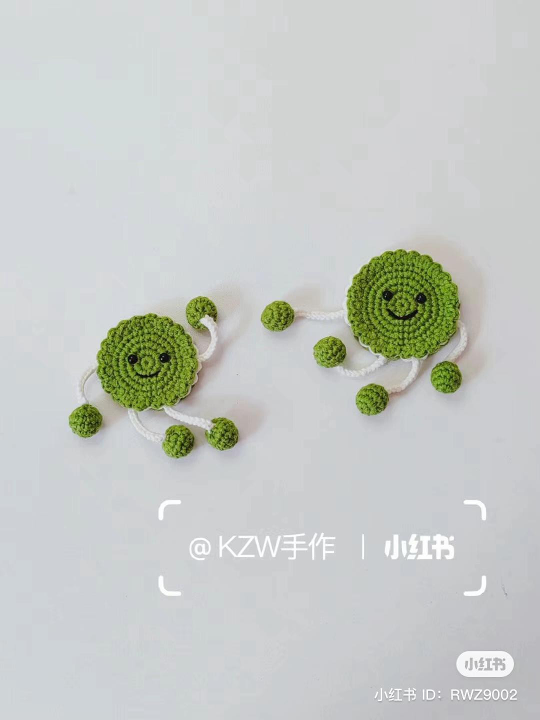 Crochet Matcha Cookie Amigurumi Pattern Tutorial
