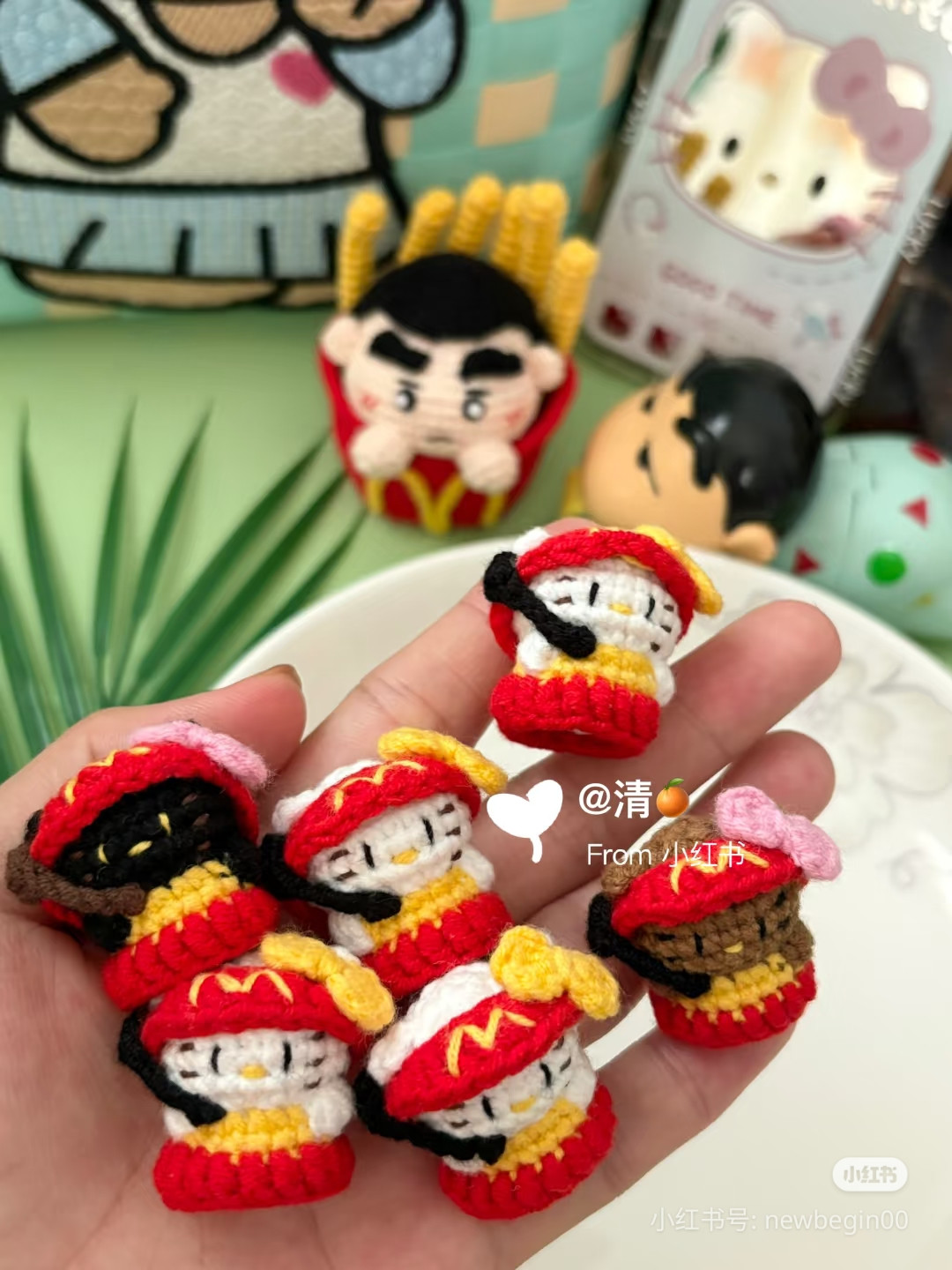 Crochet McDonald's Happy Meal Amigurumi Pattern Chart