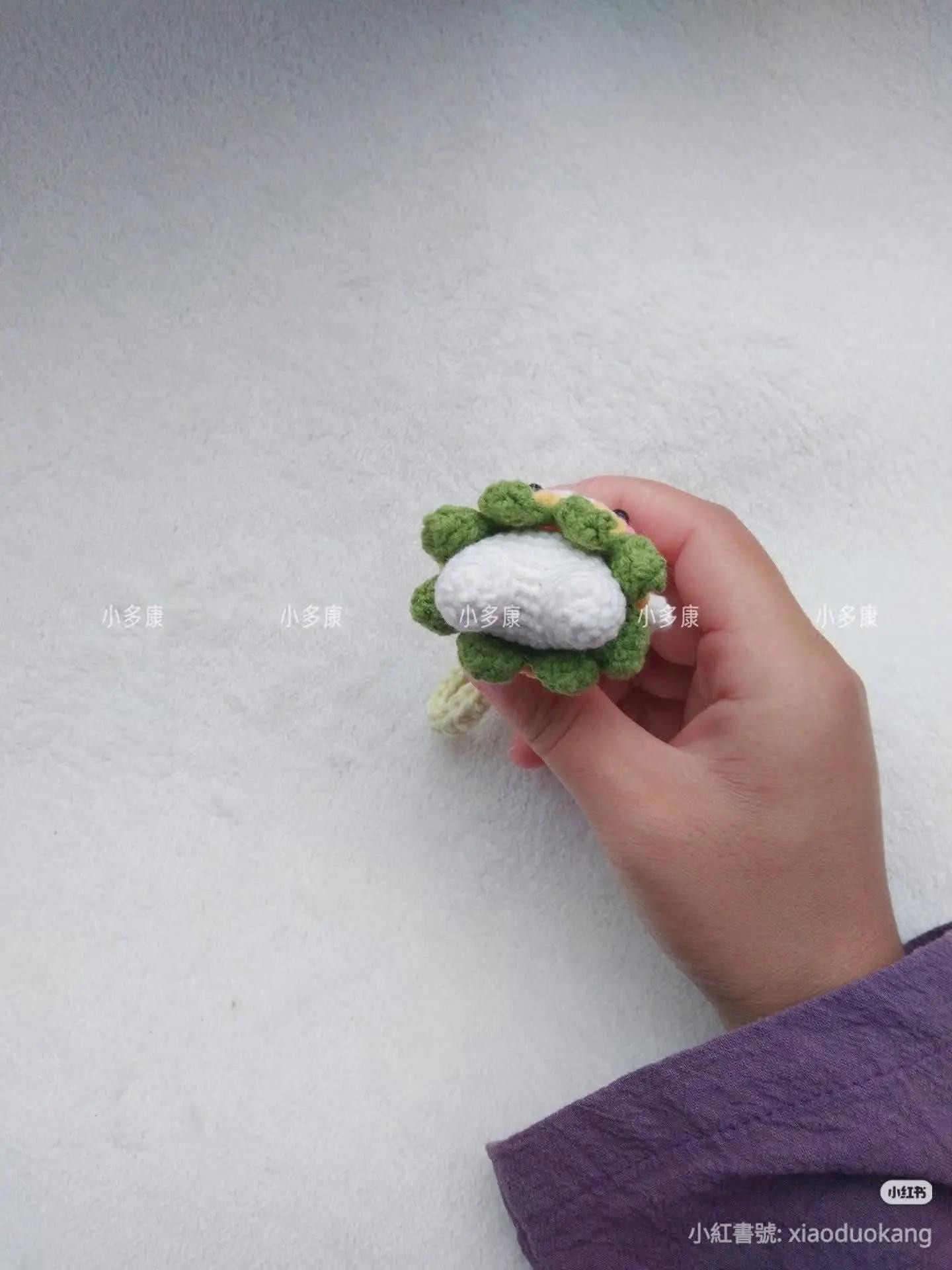 Crochet Miffy Rabbit Keychain Amigurumi Pattern Chart