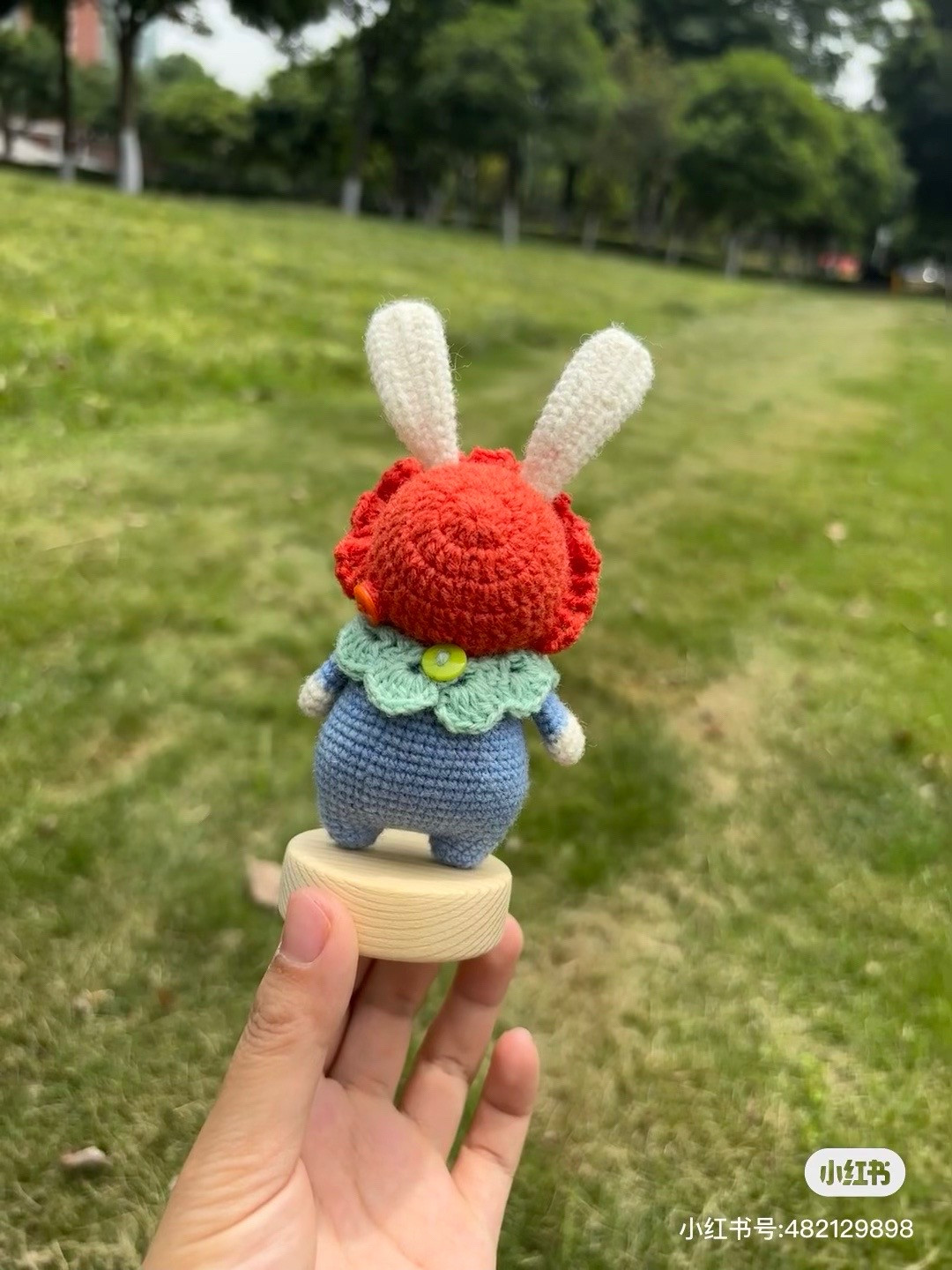 Crochet Milk Ball Rabbit Doll Pattern and Tutorial Chart