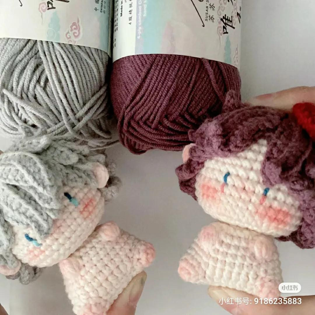 Crochet Mini Doll Body Pattern Chart