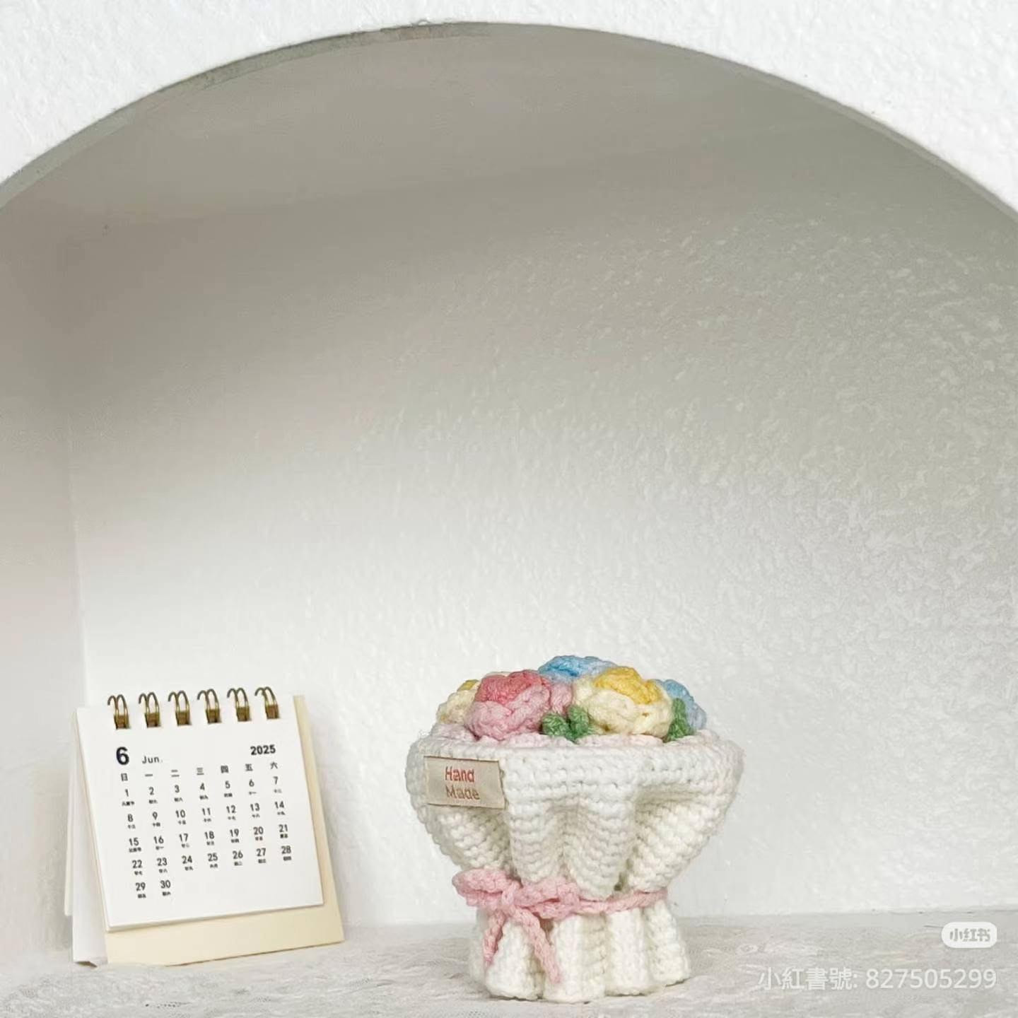 Crochet Mini Flower Bouquet Pattern Tutorial