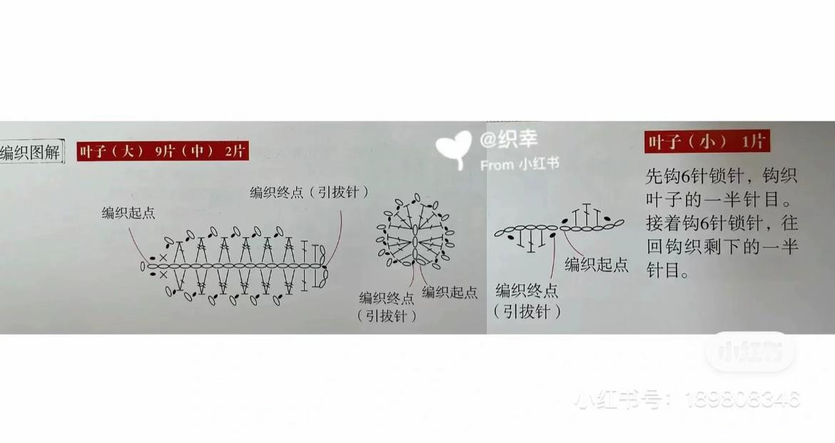 Crochet Mini Mint Potted Plant Pattern with Chart