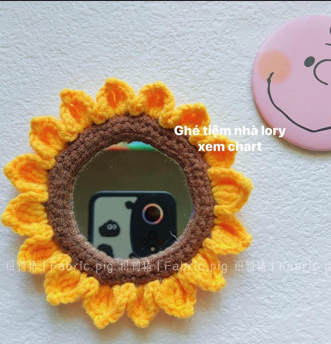 Crochet Mirror Case Pattern: Cute Bear and Frog Designs