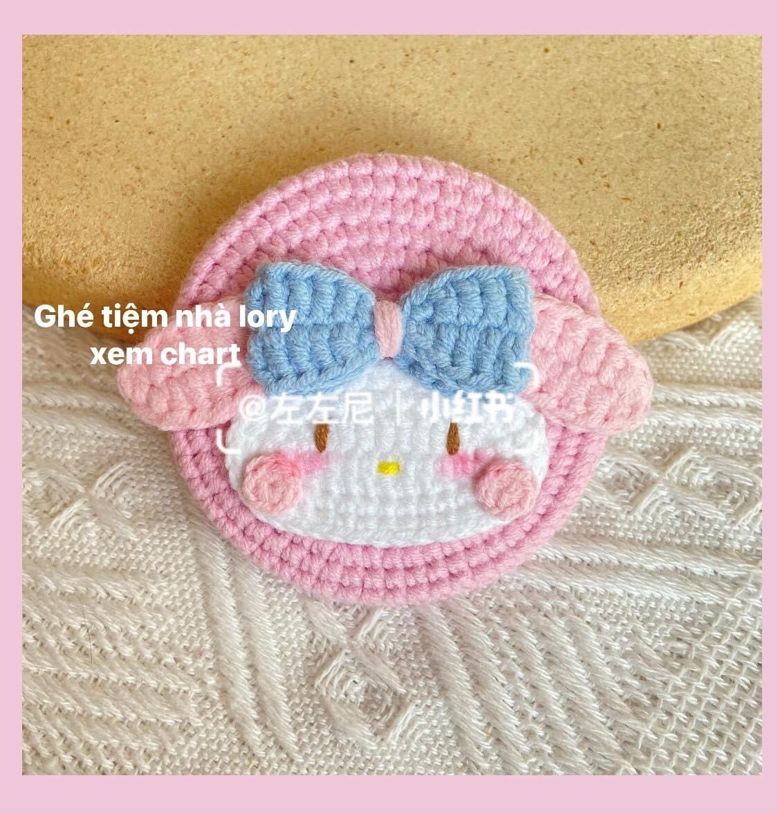 Crochet Mirror Case Pattern: Cute Bear and Frog Designs