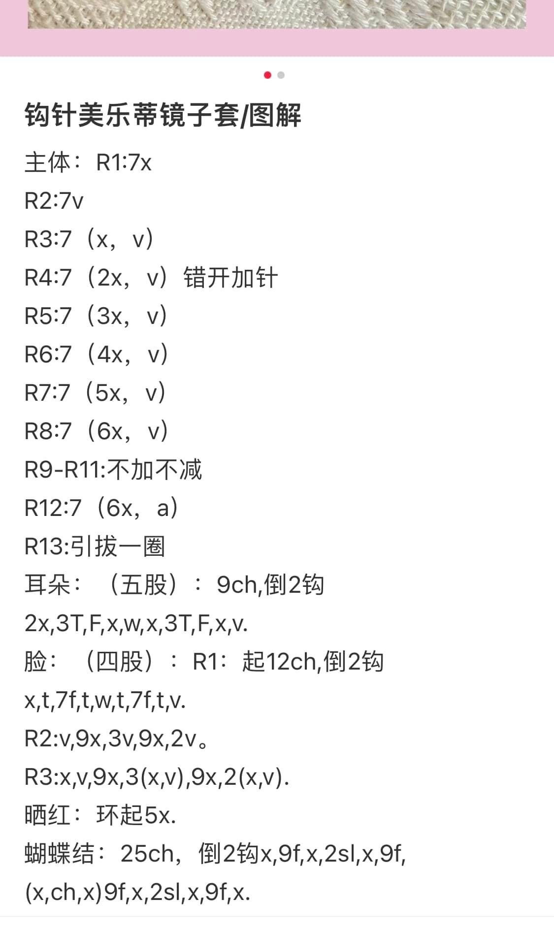 Crochet Mirror Case Pattern: Cute Bear and Frog Designs